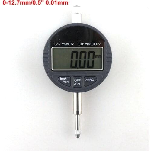 0-12.7mm 5'' Electronic Digital Micrometer 0.01mm Dial Indicator Micrometro Metric/Inch Measuring Instrument
