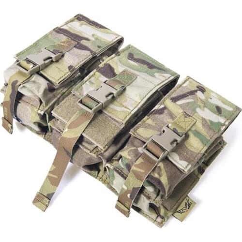 FLYYE MOLLE Combo Tri-M4/Dual 9mm MAG Pouch PH-M031