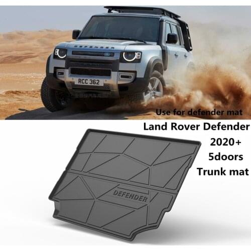 Use for Land Rover Defender Trunk Mats Customized Car Rear Trunk Storage Mat Cargo Tray Trunk Waterproof Protective Pads Mat