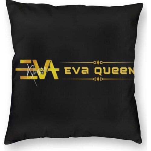 Fashion Eva Queen Throw Pillow Case Home Decorative Custom Square Music Singer Cushion Cover 40x40 Pillowcover for Sofa