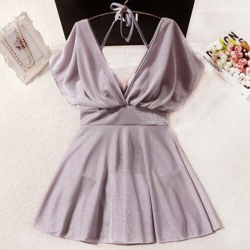 STAERK 2021 new hot spring bathing suit covered since the waist abdomen show thin and sexy backless conjoined skirt suit