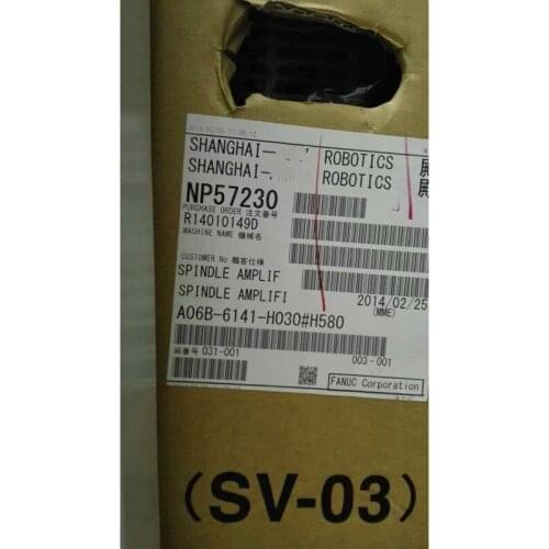 NEW&ORIGINAL A06B-6141-H030#H580 A06B-6141-H030#H580 SERVO AMPLIFIER A06B-6141-H030#H580