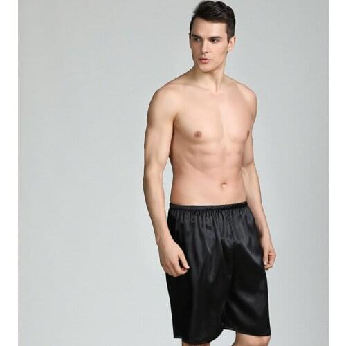 Printed Dragon Solid Pants Mens Shorts Pajama Sleepwear Sleep Bottoms Nightwear Pyjamas Male пижама для мужчин