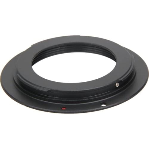 Lens Adapter Ring Fit Focus Infinity M/AV Mode Metal Black Lens Adapter Accessories For M42 Screw Mount for Canon EOS Camera