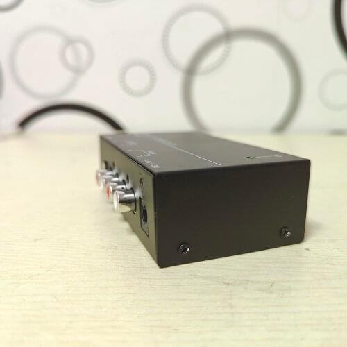 PP400 Support RCA 1/4Inch TRS Interfaces Preamplificador Phono Preamp Ultra-Compact Phono Preamp Preamplifier