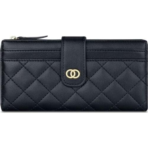 Seagloca New Luxury Women long Wallet Lady Purse with Card Holder