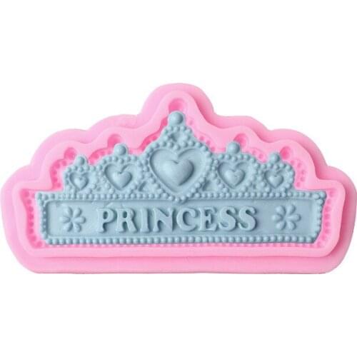 Sophronia DIY Princess Crown Silicone Cake Mold for Chocolate Jelly Baking Mould Sugar Craft Tool Fondant Cake Decorating Tools