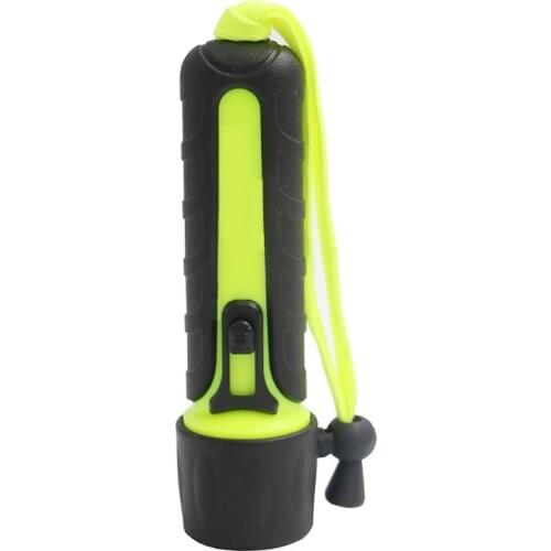 Diving Flashlight 1200LM Q5 LED Dive Light Underwater Waterproof Torch Lamp with Tail Rope