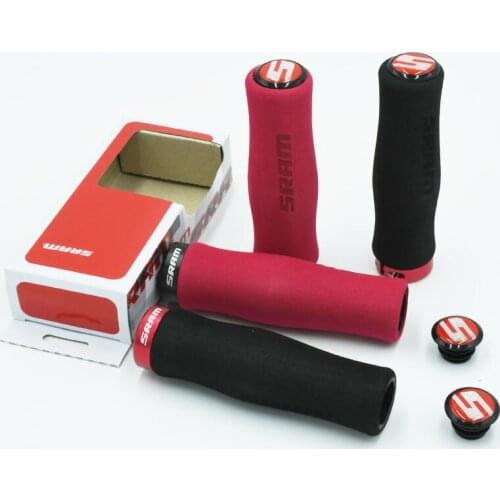 Mountain Bike Grips Cycling Grip for Bicycle Handle Lockable MTB Handlebar Grip lock Aluminum Alloy Sponge Parts only 85g