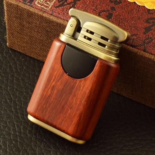 Jobon USB Charging Lighter Double Arc Lighter Mahogany Personality Creative Lighter Men Are Portable Smoking Accessories