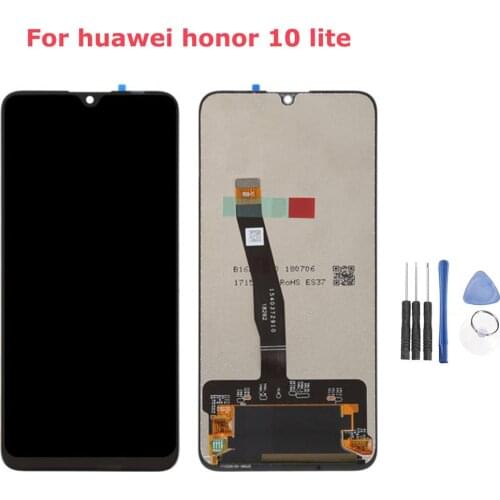 LCD Display + Touch Screen Digitizer Assembly for Huawei Honor 10 Lite Replacement for Honor 10 Lite Display Tested LCD Screen