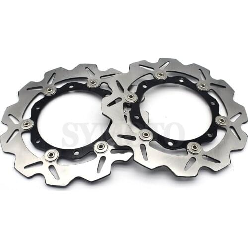 2 PCS Motorcycle Front Brake Disc Rotor For Yamaha XP500 XP 500 T-Max 500 T-Max500 TMax T Max500 2008 2009 2010 2011