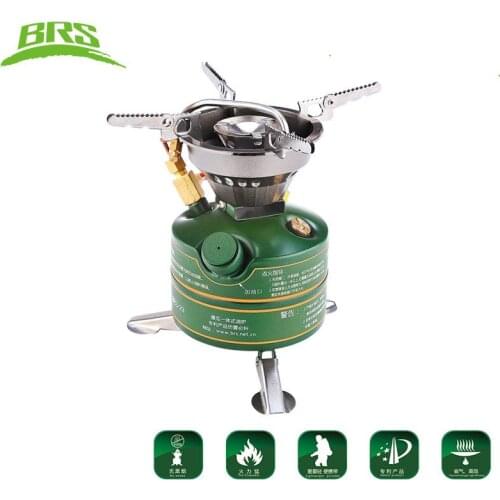 BRS-29B Non-Preheat Gasoline Stove 450ml Oil Burners Outdoor Cooking System 567g Portable Camping Stove For Backpacking Hiking