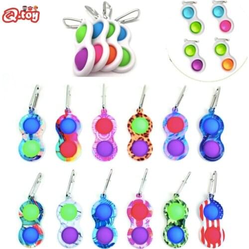 Симпал димпал симпал димпал поп ит Anti Stress Relief Push Pop Bubble Kids Fitget Fidget Toys Hand Toy Dimple Antistress