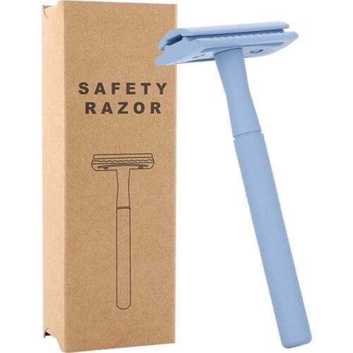 Double Edge Safety Razor Men Shaving Womens Hair Removal Classic Ladies Metal Unisex Manual Shaver