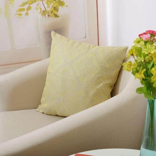 EVICH Jacquard Cushion Cover 45*45 Pillow Case Decorative Sofa Cushions Nordic Cushion Covers Home Decor Luxury Pillow Cover