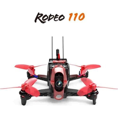 Walkera Rodeo 110 Racing Drone RC Quadcopter BNF FPV W/ DEVO 7 Transmitter Remote Controller With 600TVL Camera