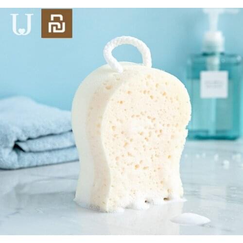 Youpin Cartoon Bath Sponge Soft Exfoliating Cleaning Shower Rub Environmental Safety for Whole Body Skin Care Brush