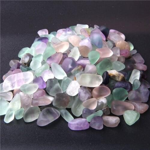 Natural Fluorite Stone Chips Beads Irregular Rock Healing Minerals Health Decoration For Jewelry Fish Tank Bonsai Decoration DIY