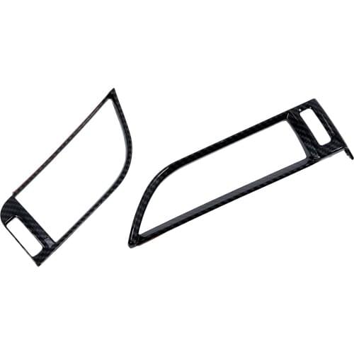 Carbon Fiber Front Side Air Conditioner Vent Outlet Cover Trim Fit For Lexus ES350 ES300h 2019 2020 2021