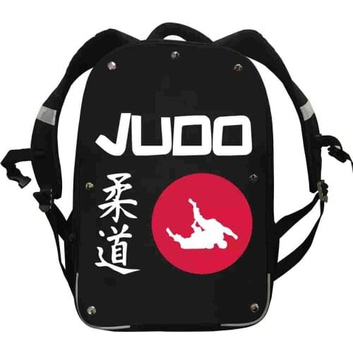 Martial Judo Taekwondo Karate Aikido Jeet Kune Do WIFI Backpack Animal Women Men Boys Girls Teenage School Bags Mochila Bolsa