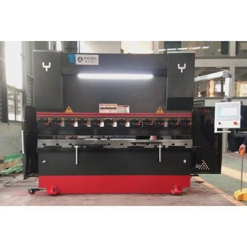 WC67K Heavy Electro Hydraulic Servo Bending Machine 250Ton 2500MM TP10S System Press Brake Production Tools For Plate Metal
