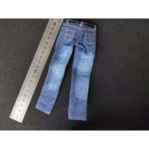1/6 Scale Agent Jeans Model for 12" Action Figure Doll