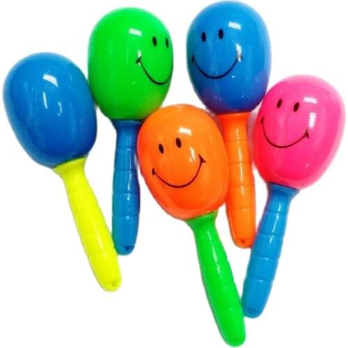 12X tropical maracas 11cm noise maker kid play novelty birthday party favors prize gift toy prize pinata bag filler carnival