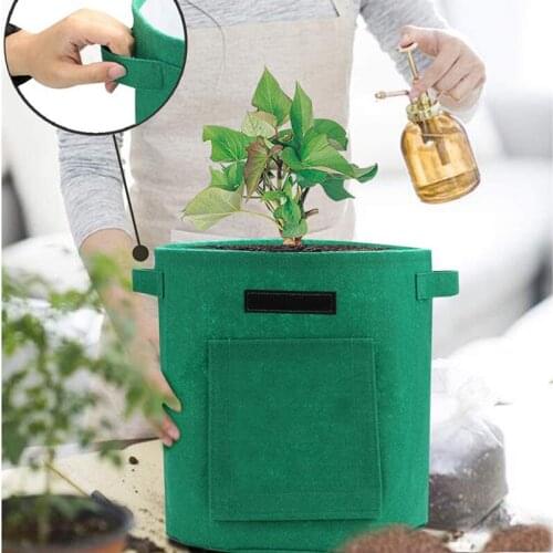 2 At Least Garden Jardin Plant Pot Flower Pot Macetas Seeds Potato Planting Bag Flowerpots GrowthBag семена сад и огород