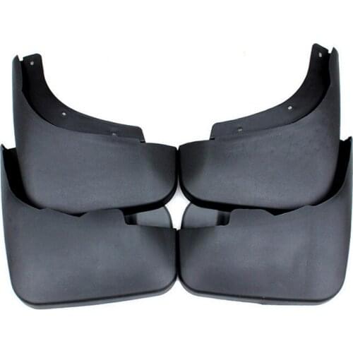 4pcs Premium Auto Front&Rear Heavy Duty Molded Flares Splash Mud Flaps Guards Fenders For Audi Q7 Sline 2008-2015