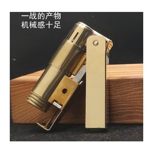 Austrian Antique Kerosene Pure Copper Glossy Lighter Gifts