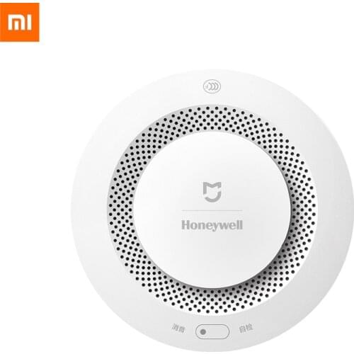 2021 Xiaomi Mijia Honeywell Smoke Detector Sensor Fire Alarm Audible Alarm Work With Gateway 3 Smart Home Remote APP Control