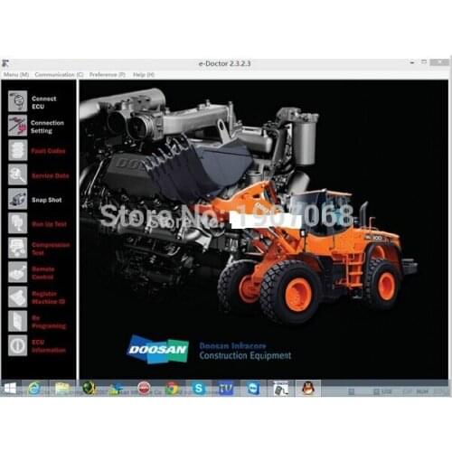 Doosan eDoctor Engine Diagnostic 2.3.5.6 (EDIA)