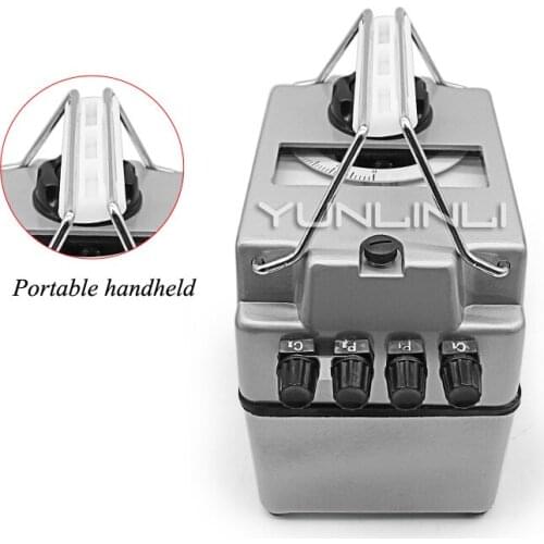 Earth Resistance Tester Hand-cranking Type Dial Scale Ground Resistance Meter Lightning Rod Measuring Instrument Tools ZC-8