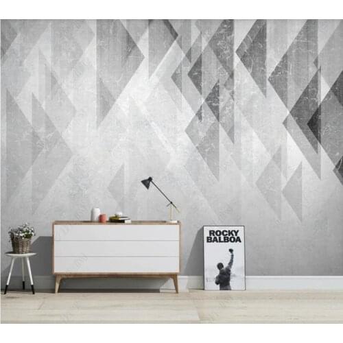 Custom papel parede Modern minimalist geometric TV for living room bedroom sofa background wall decoration wallpaper