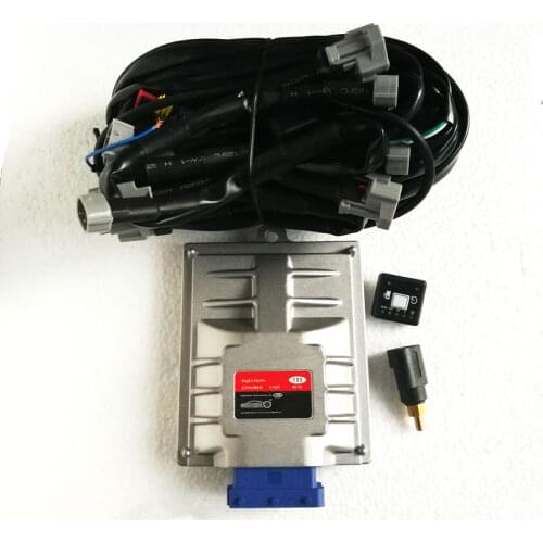 Simplest LPG CNG Gas ECU Set for 3 4 Cylinder EFI Engines Injection System