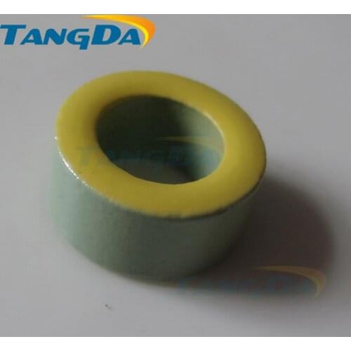 Tangda Iron powder cores T80-40B OD*ID*HT 20*12.6*9.5 mm 59nH/N2 60ue Iron dust core Ferrite Toroid Core toroidal green yellow