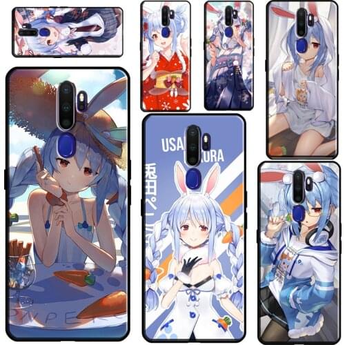 Usada Pekora Hololive anime For OPPO A53 A31 A9 A5 2020 F5 F7 A1K A15 A3S A5S A83 A91 A93 A52 A72 Reno2 Z Phone Case