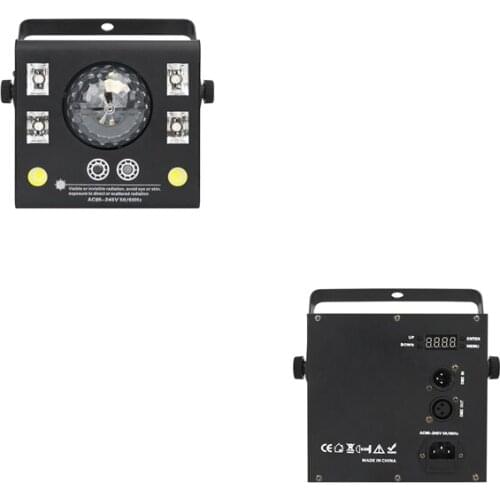 High Quality LED Kaleidoscope 4in1 Effect Light With Remote Voice Master Slave Auto Run Control For Disco Wedding Effect Light