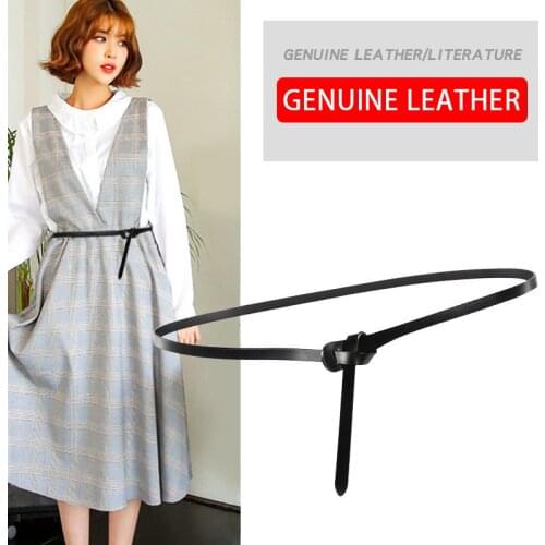 DINISITON New Style Luxury Women Belts Cow Genuine Leather Fashion Design Strap Female Quality Original Brand Belts For Skirt