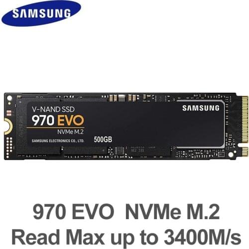 SAMSUNG 970 EVO SSD M.2 500G 250G 1TB HD NVMe Hard Drive HDD Hard Disk Solid State PCIe for Laptop Computer