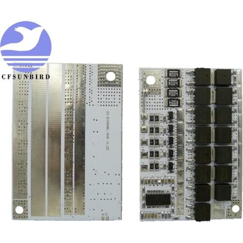 1PCS 12V 100A 4S BMS Li-ion LiFePO4 LiFe LMO Lithium Battery 18650 Charger Battery Protection Circuit Board 14.4V 14.8V 16.8V 4S
