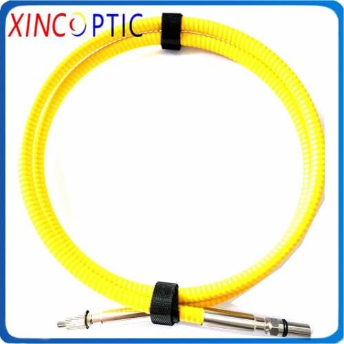 50um(VIS 200-1100nm,~0.22NA/0.37NA MM Silica Core 1/2/3M 7.0mm FC/SC/ST/SMA905-FC Metal Ferrule Fiber Optic Patch Cord Cable