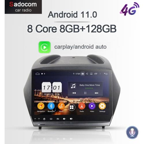 720P PX6 9" DSP 2 din Android 10.0 8 Core 4GB RAM 64G ROM Car dvd Player For Hyundai IX35 2011-2015 GPS autoradio car radio 5.0