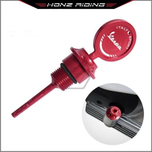 For VESPA GTS 200 250 300 2013-2017 Motorcycle Accessories Oil Filler Cap with Dipstick