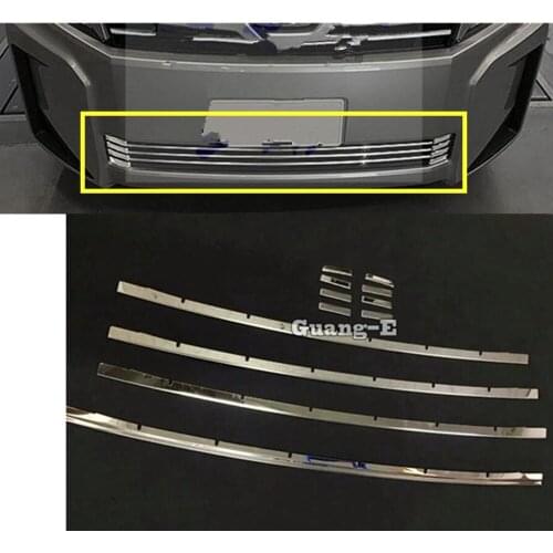 Car Sticker Front Bottom Center Down Racing Grid Grill Grille Plating For Toyota Noah Voxy 80 Series 2014 2015 2016 2017 2018