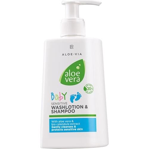 Lr Aloe Via Aloe Vera Baby Delicate Wash Lotion And Refreshing Shampoo