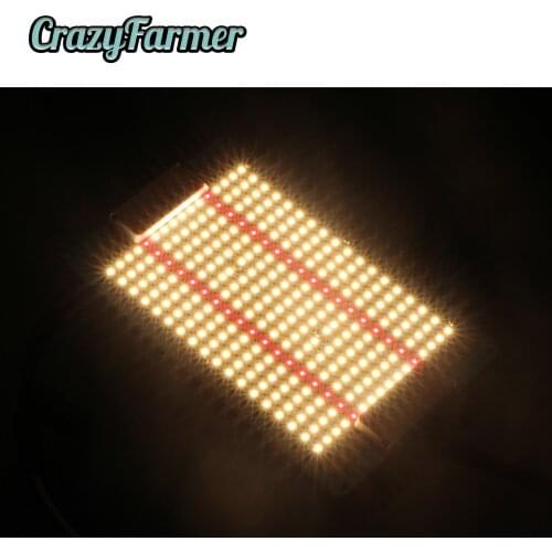 Geeklight Crazy Farmer 120 Watt Hydroponics LED Grow Lights+lm301h/lm301b/Seoul 3030 3000k/3500k+Epistar 660nm Red