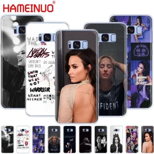 HAMEINUO Demi Lovato cell phone case cover for Samsung Galaxy S9 S7 edge PLUS S8 S6 S5 S4 S3 MINI