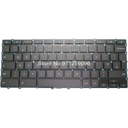 Laptop Keyboard For Viglen Chromebook 11 For VCHROMEBK11 HR-116E United Kingdom UK Black New